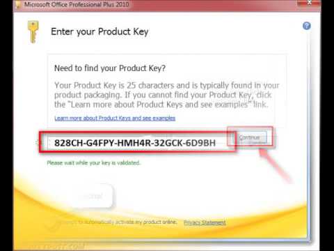 Microsoft office 2010 product key free serial